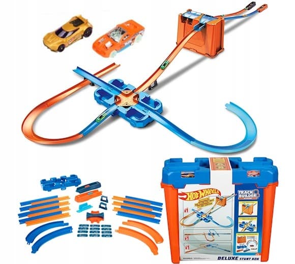 Hot Wheels Track Builder – an action-packed stunt set in a box!