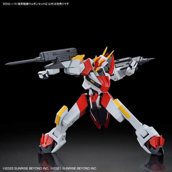 AMAIM WARRIOR AT THE BORDERLINE HG 1/72 Weapon Set 5 Model Kit Gundam