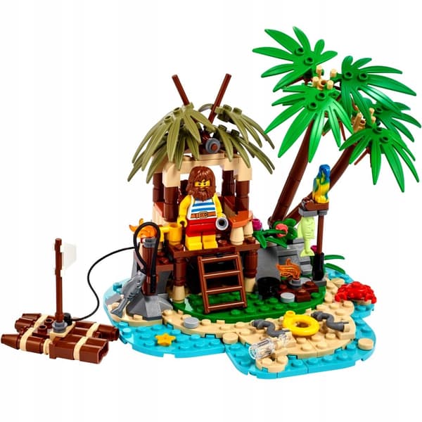 LEGO IDEAS SET - 40566 - RAY, STRANDED ON A DESERT ISLAND