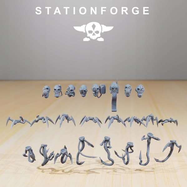 Scavenger Servonators – Station Forge – 3D-utskrift