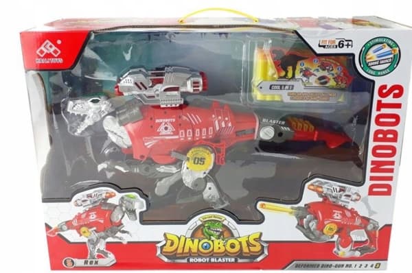 Dinobots Transformer Dinosaur Rex 2-in-1 Gun