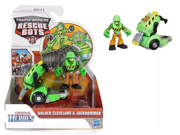 HASBRO – TRANSFORMERS RESCUE BOTS WALKER JACKHAMMER