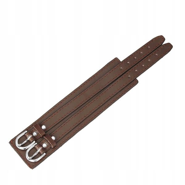Men’s PU Leather Accessory with Double PU Leather, Black