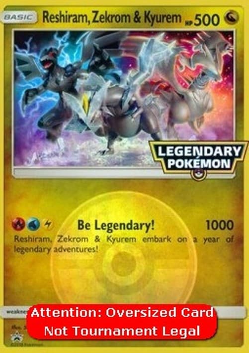 Pokemon Reshiram, Zekrom & Kyurem