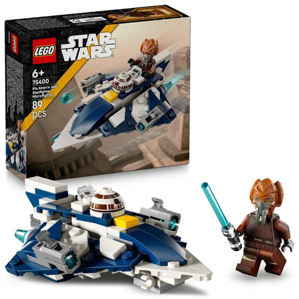LEGO Star Wars 75400 Plo Koon and his micro-fighter set