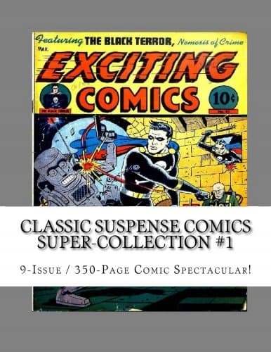 Classic Suspense Comics Super-Collection #1: 9-issue / 350-page comic adventure