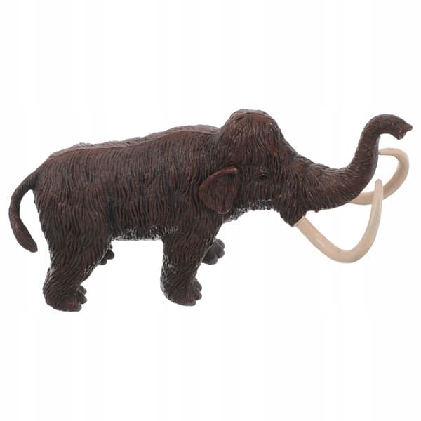REALISTIC PLASTIC ELEPHANT FIGURINE – DECORATION AND TOY