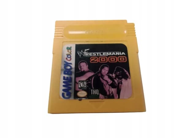 WRESTLEMANIA 2000 GAME BOY COLOUR GAME