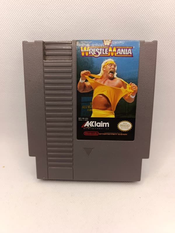 WWF WrestleMania NES Nintendo Hulk Hogan