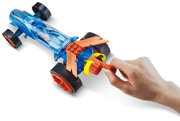 SKL HOT WHEELS SELF-WINDING RACING CAR DPB63
