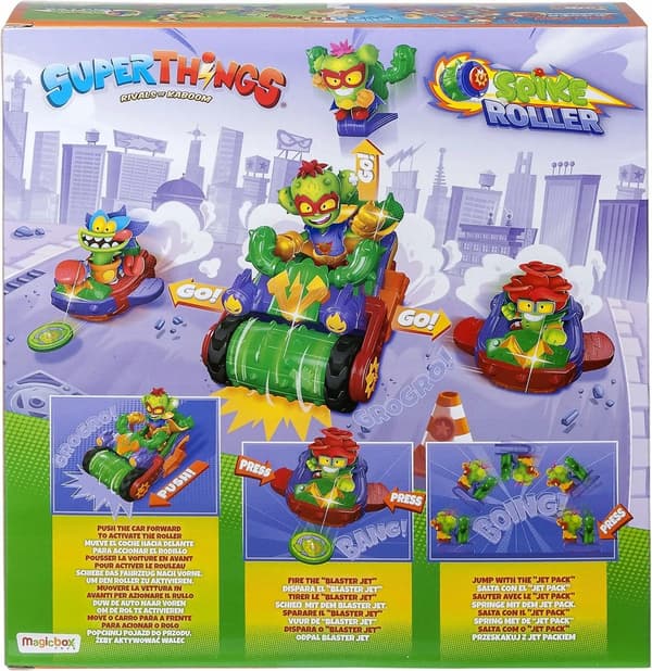 SuperThings SPIKE ROLLER KAZOOM KIDS SET Vehicle Figures Series 8