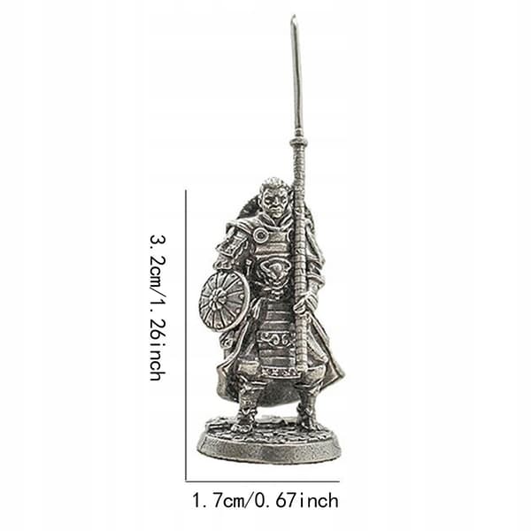 Ancient collectable statue: Standing Japanese desk ornament – A-style figurines