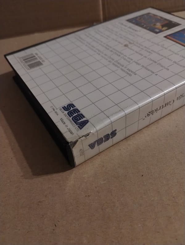 GHOST HOUSE SEGA MASTER SYSTEM – READ THE DESCRIPTION!!! BOX ONLY