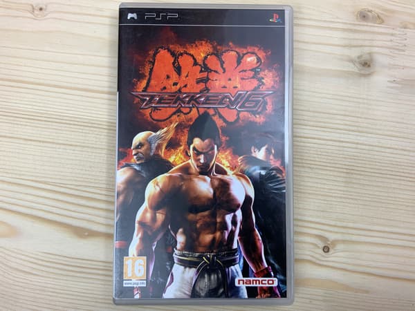 TEKKEN 6 – PSP disc, in excellent condition, complete set