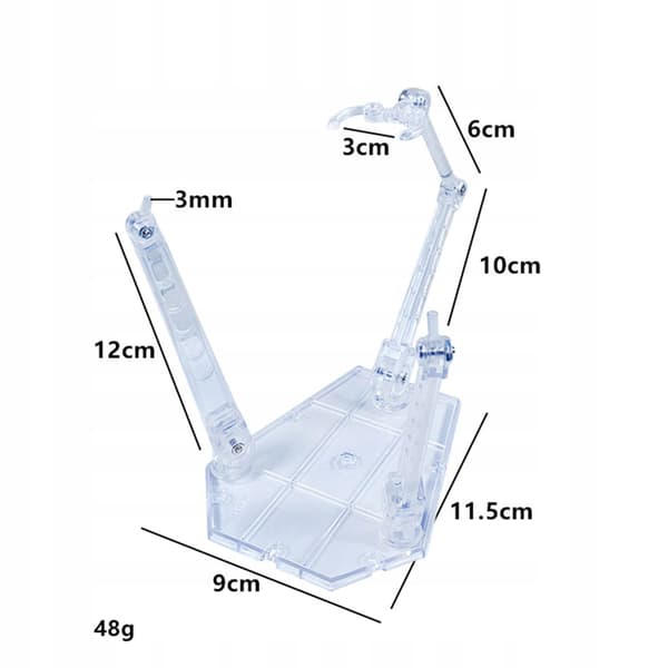 Action Display Stand: Multifunctional, Sturdy, Adjustable, Portable, Flexible