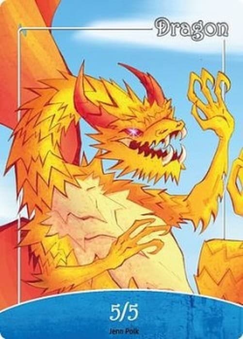 Magic: The Gathering Dragon Token