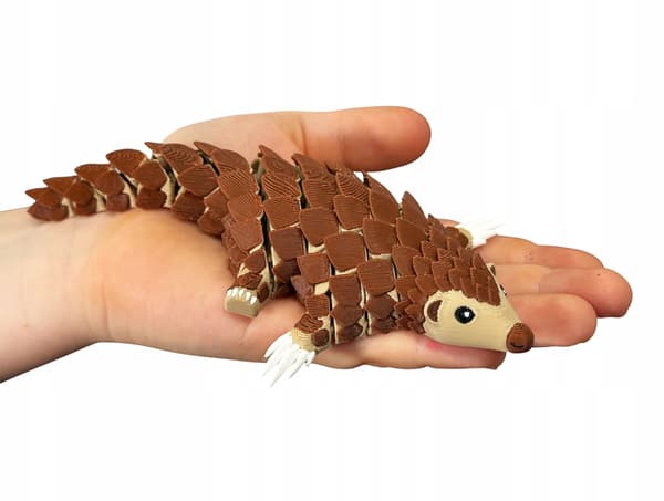 3D Pangolin – A Modular Figurine in a New, Multicoloured Design, toy