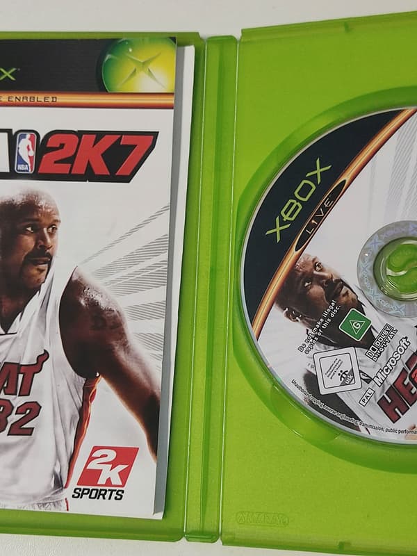 XBOX NBA 2K7 X BOX CLASSIC GAME