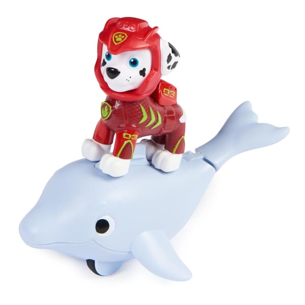 Spin Master Paw Patrol Aqua Pups Marshall & Dolphin Figure Set