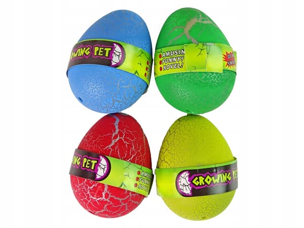 Hatching Dinosaur Egg – Growing and Colourful