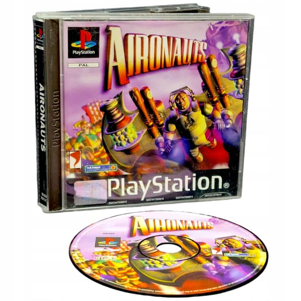 AIRONAUTS game for Sony PlayStation (PSX, PS1, PS2)