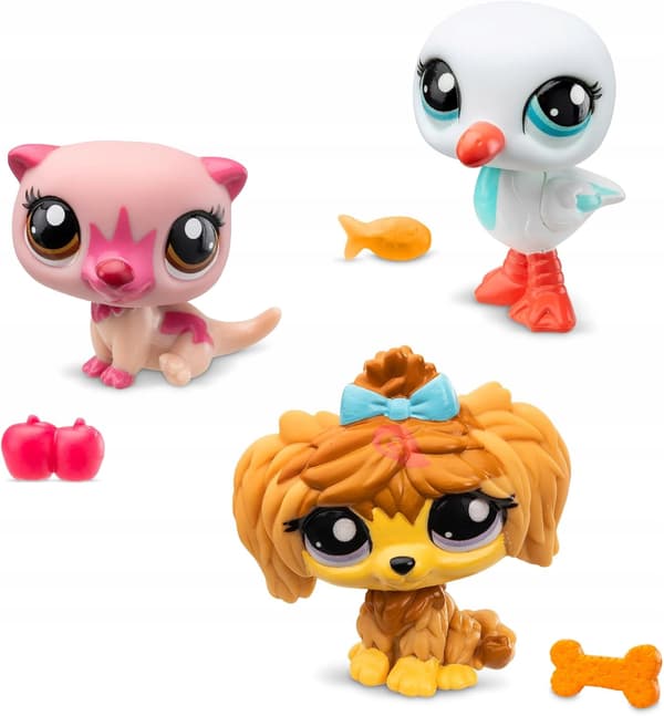 COUNTRY-STYLE ANIMAL FIGURES SET (3 PIECES) + ACCESSORIES – CARD CODE 4+