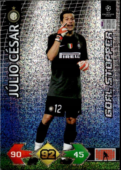 2009/10 Champions League Panini Card: Inter – Julio Cesar