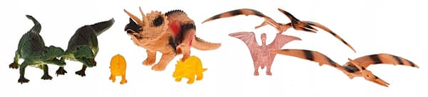 DINOSAUR FIGURES PARK 160-piece DINOSAUR SET