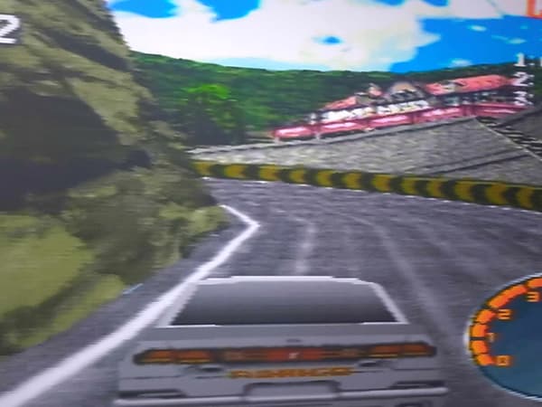 RAGE RACER PSX game – READ THE DESCRIPTION!