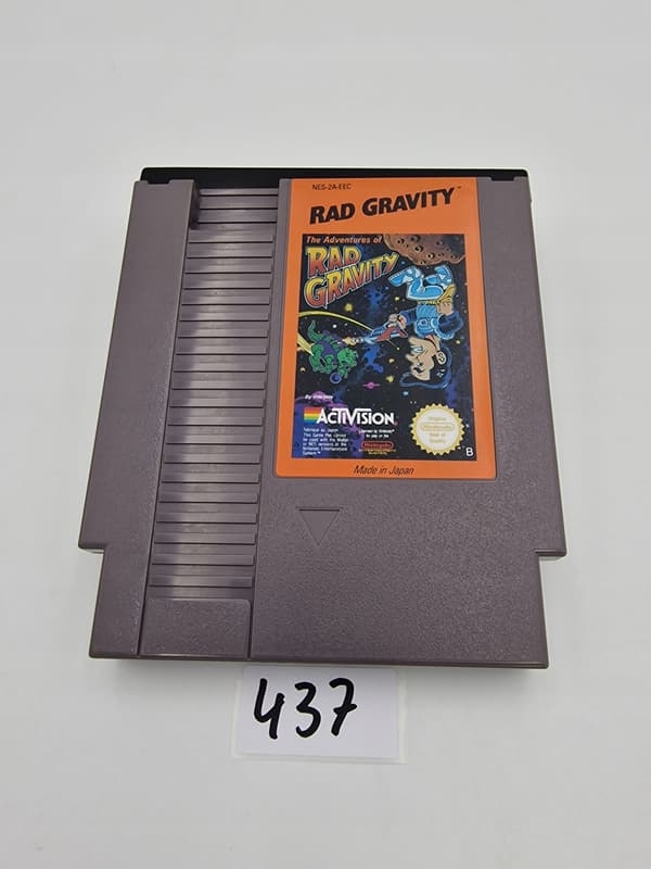NINTENDO NES RAD GRAVITY