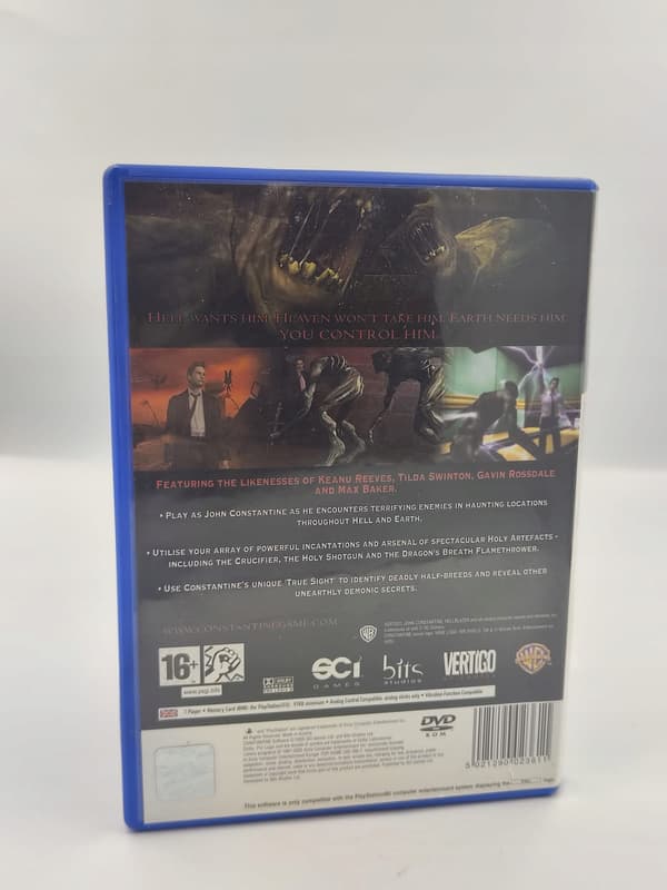 Constantine 3XA PS2 Sony PlayStation 2 (PS2)