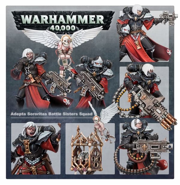 Games Workshop Warhammer 40,000 Adepta Sororitas Battle Set