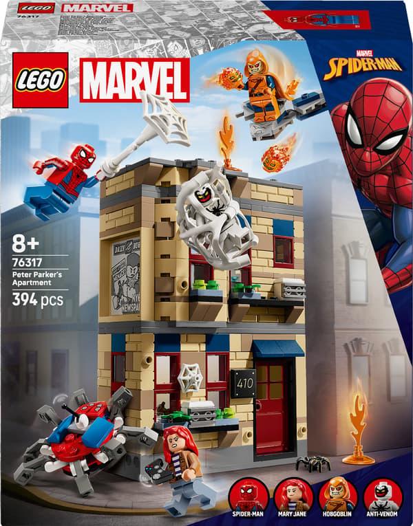LEGO MARVEL 76317 Peter Parker’s Flat SPIDER-MAN