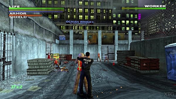 Dead to Rights [GameCube], an action game