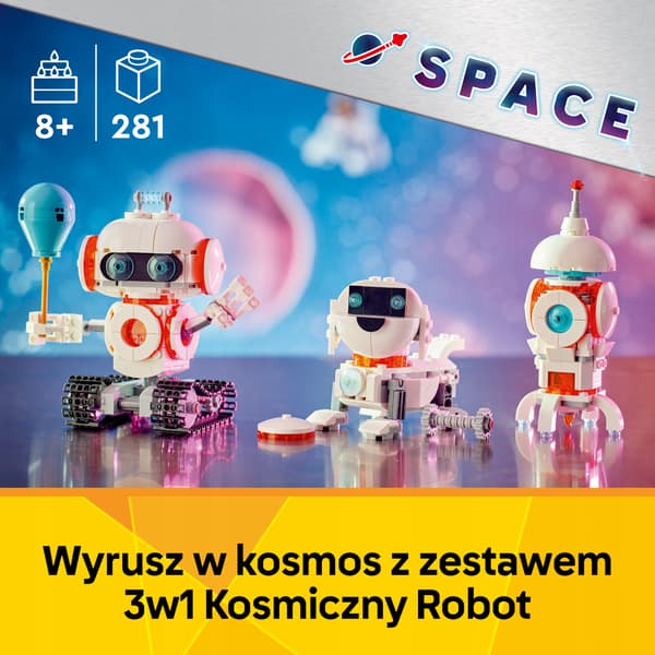 LEGO Creator 3-in-1 Space Robot 31164
