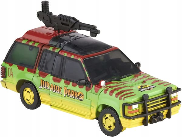 Transformers Figure: Jurassic Rex and Autobot Set