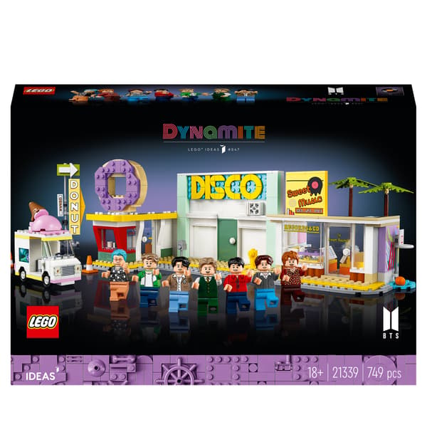 LEGO Dynamite BTS 21339 set, 749 pieces