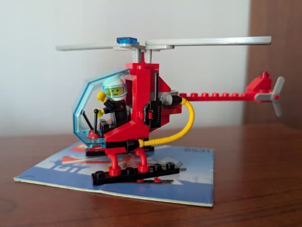 Lego 6531 Fire Brigade Helicopter