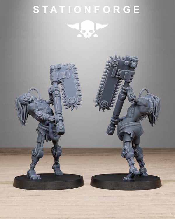 Techno Scavengers Necromants – x10 – Station Forge