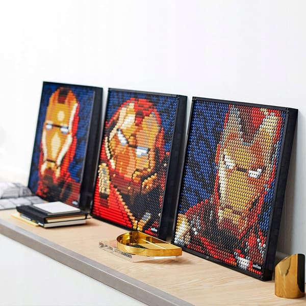 LEGO ART 31199 IRON MAN BY MARVEL