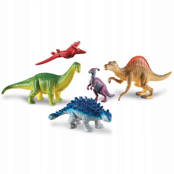 Learning Resources Jumbo Dinosaurs Set 2, Multicoloured LER0837