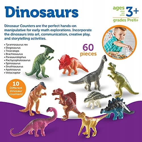 Learning Resources Dinosaur Counters