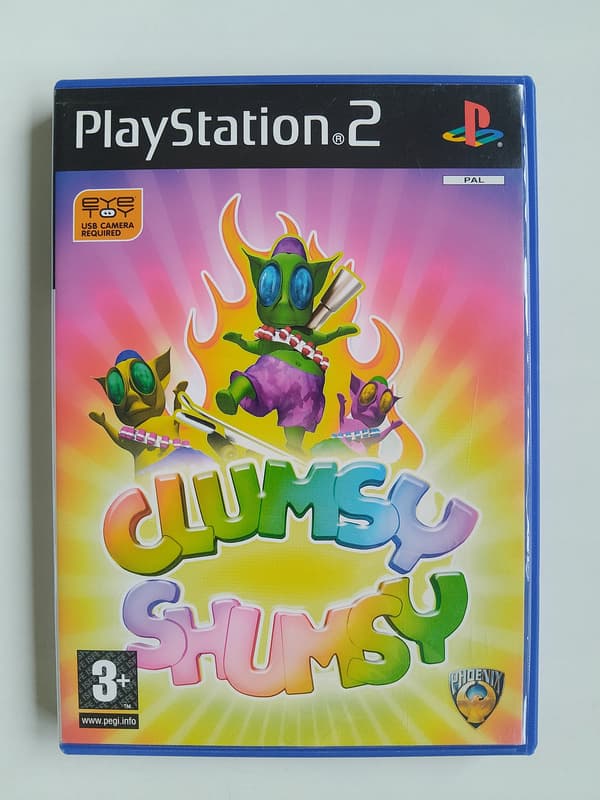 CLUMSY SHUMSY PS2 PAL ENG