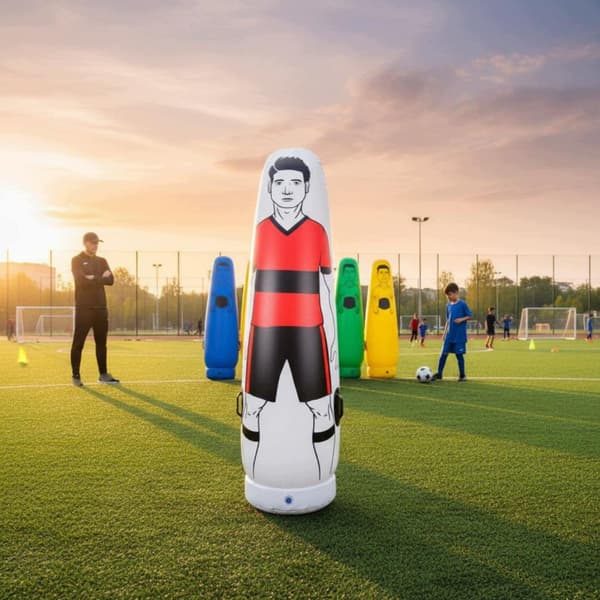 Portable, unrestricted kick figure – Long-lasting inflatable