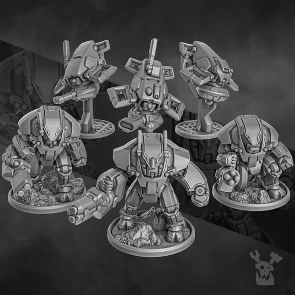 Shadow Combat Suits x6 DakkaDakkaStore