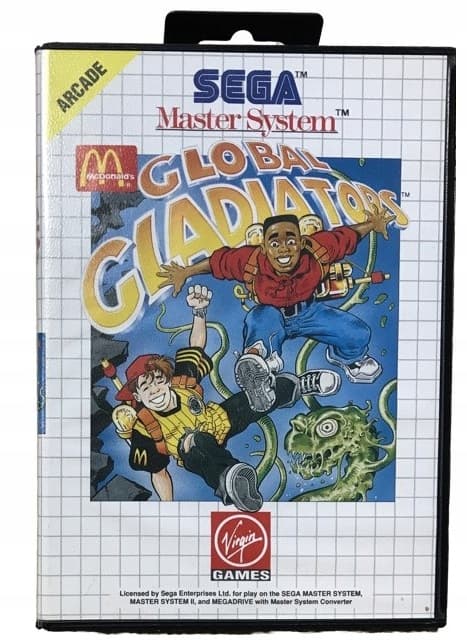 GLOBAL GLADIATORS SEGA MASTER SYSTEM