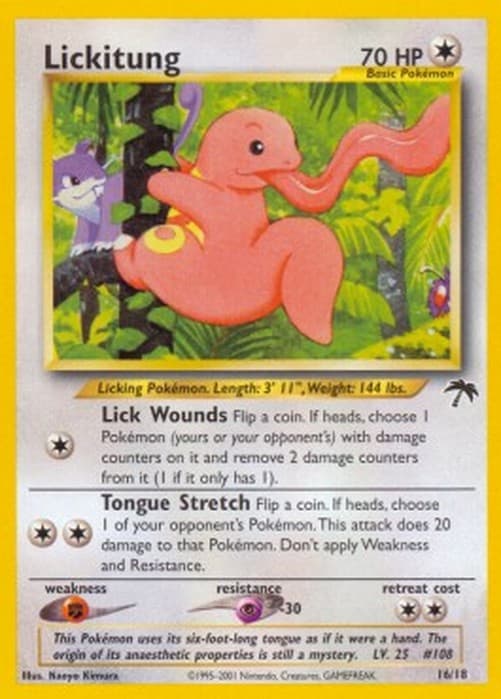 Pokemon TCG Lickitung