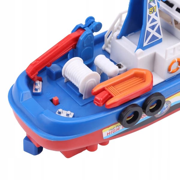 FIREBOAT TOY – FIREMAN’S BOAT – FIREBOAT MODEL