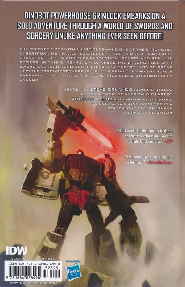 Transformers: King Grimlock Orlando Steve