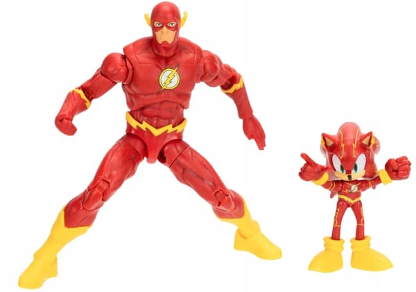 SONIC x DC SONIC (FLASH) & THE FLASH FIGURES SET – CHILDREN’S TOY